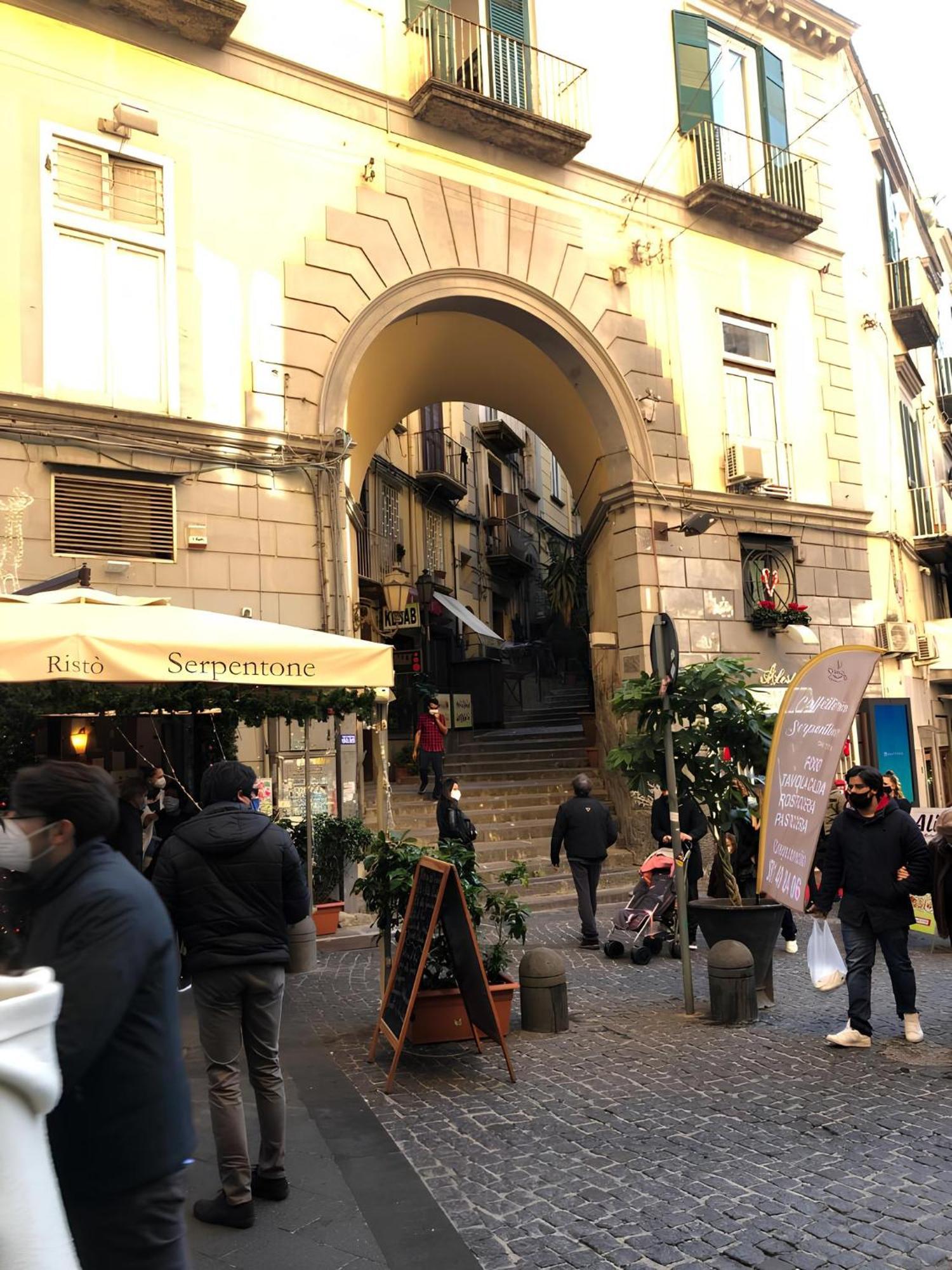 Casa Movie Appartement Napels Buitenkant foto